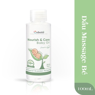 Dầu massage & chăm sóc em bé Coboté 100ml