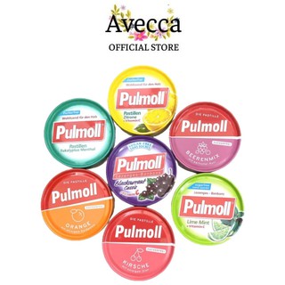 Kẹo Ngậm Ho, Giảm Đau Họng Không Đường Vị Trái Cây Pulmoll Đức (20g, 50g)