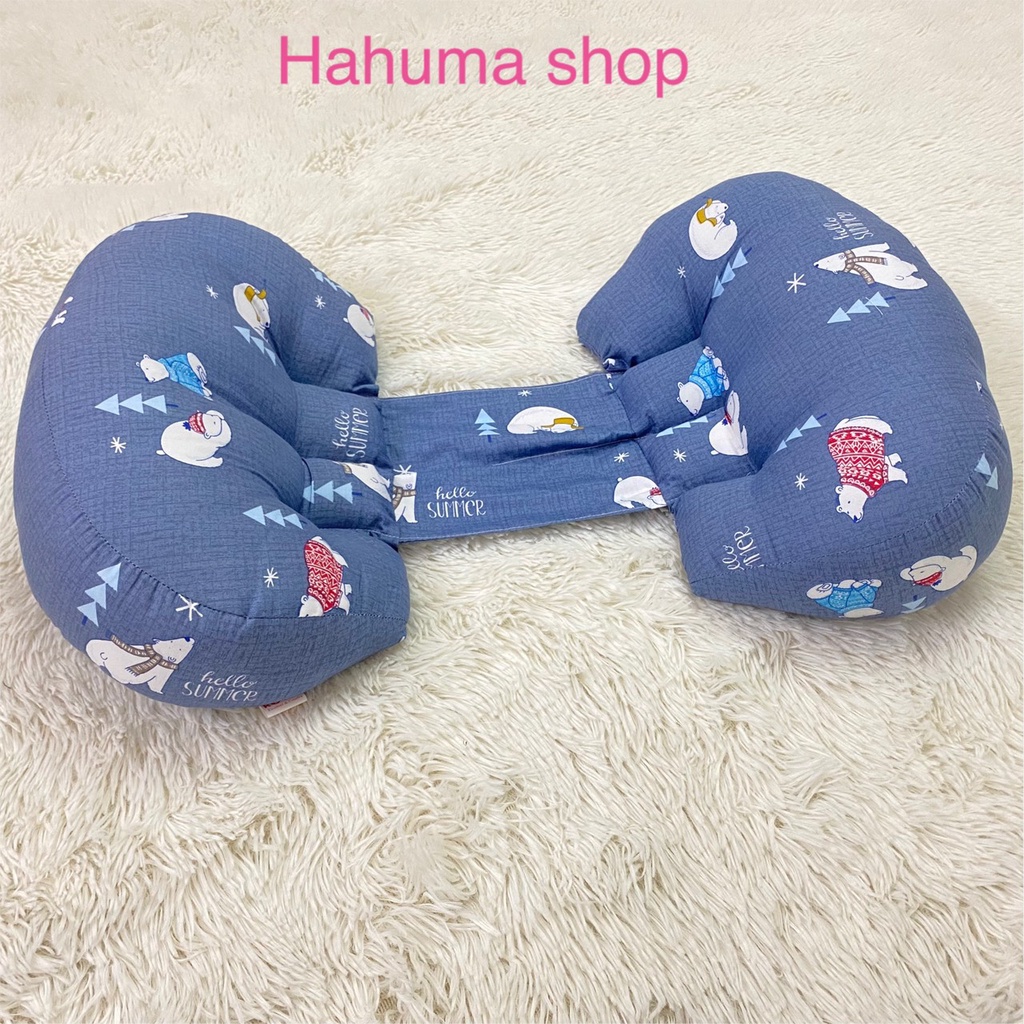 Gối Bà Bầu Cánh Tiên Kê Bụng Bầu - Tựa Lưng Cho Mẹ Bầu