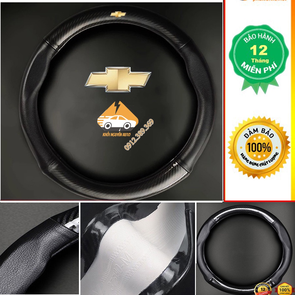 Bọc vô lăng CHEVROLET Orlando, Spark, Colorado, Trailblazer, Aveo, Cruze, Captiva - Khôi Nguyên Auto