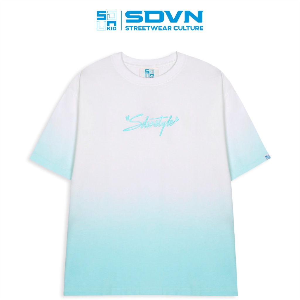 Áo Thun Trẻ Em - Cotton 100% Unisex form rộng Local Brand SDVN PASTEL