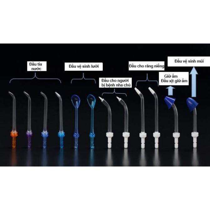 Máy Tăm Nước Sóng Siêu Âm Maxcare Max456 Plus Vệ Sinh Răng Miệng, răng niềng, lưỡi, Xoang Mũi hiệu quả HalongStar Store