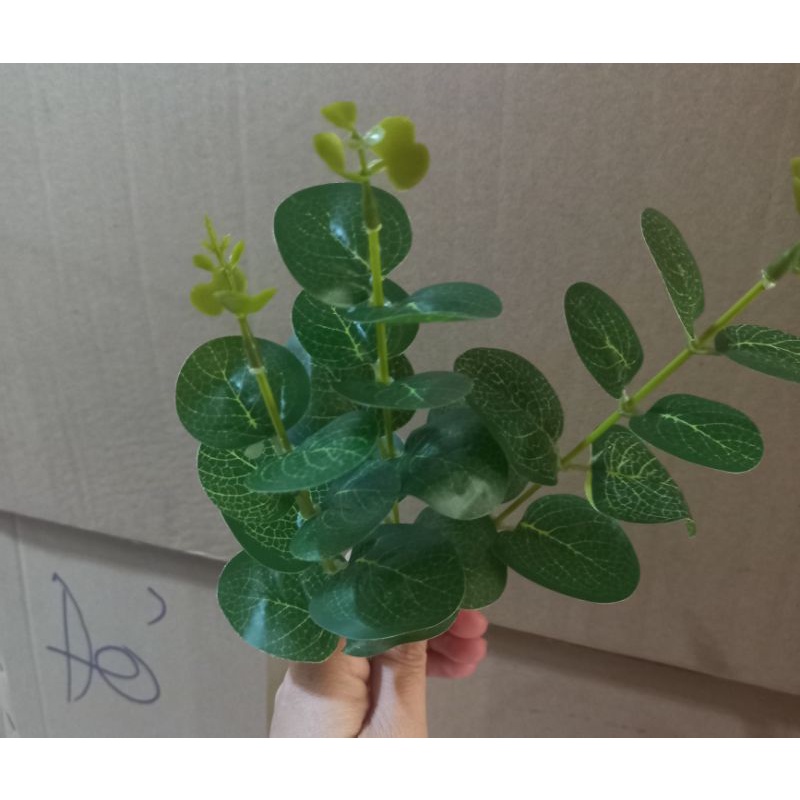 1 Nhánh lá táo giả, Lá táo rời. Dùng bó hoa sáp. Yrang trí giỏ hoa sáp