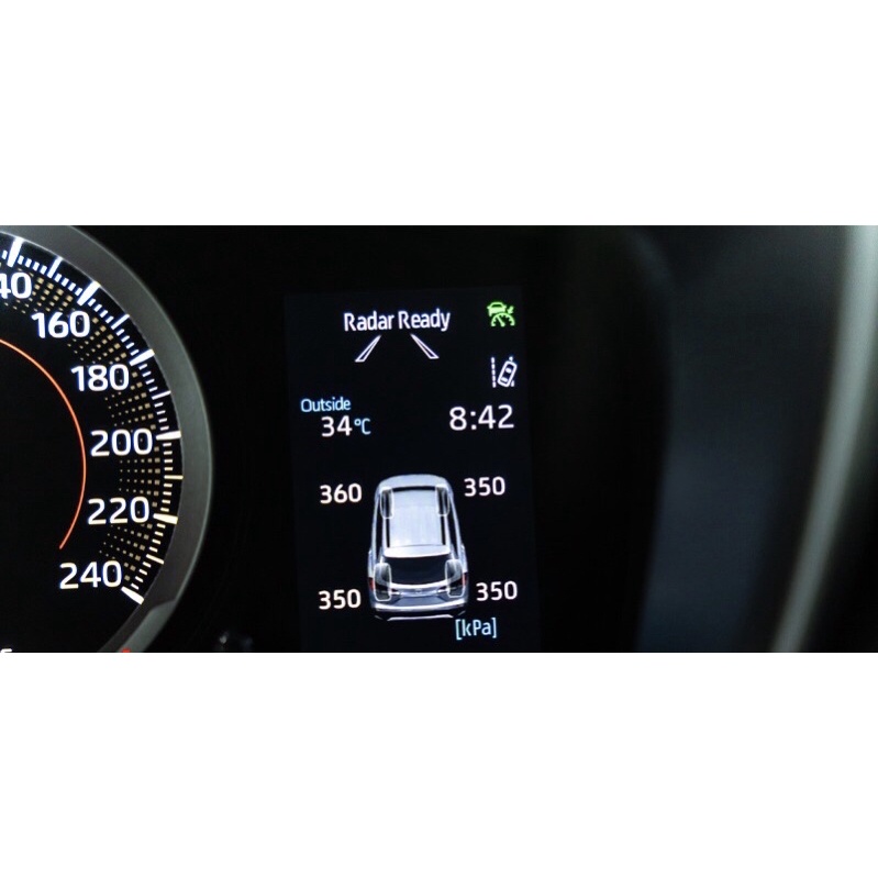 Bộ giải mã áp suất lốp Toyota Cross