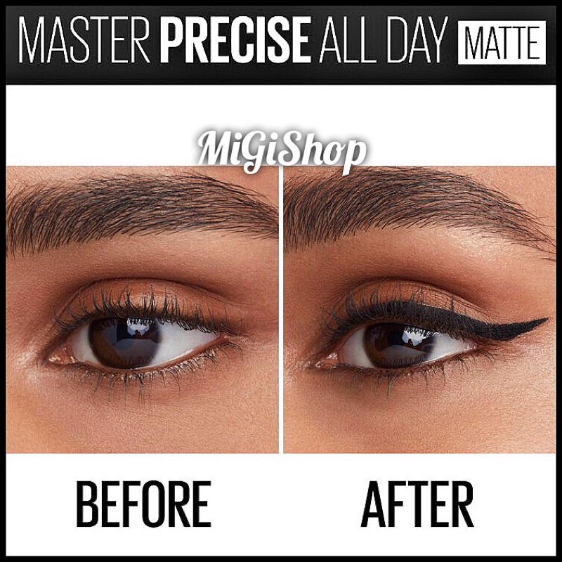 Bút Kẻ Mắt Nước Maybeliine Master Precise Allday Liquid Eyeliner 1.0ml