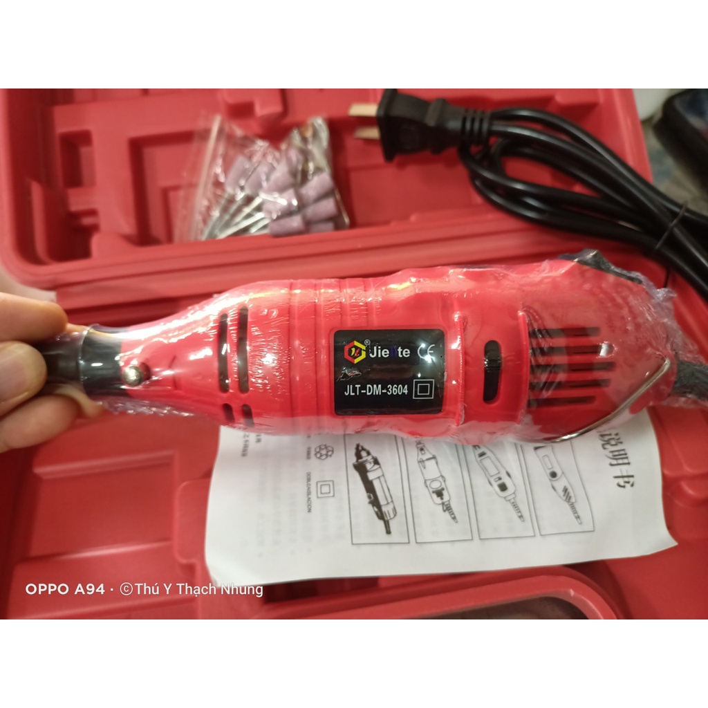 Máy mài nanh heo, mài răng lợn con. Cắt nanh heo giờ đã có máy mài không vỡ chân răng