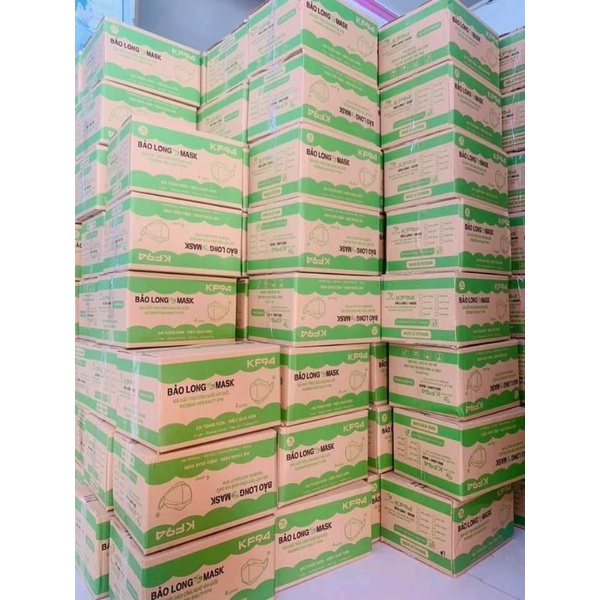 Khẩu trang 4D KF94 Bảo Long dạng hộp( hộp 10 cái)
