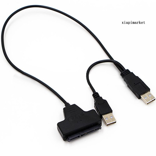 Cáp Chuyển Đổi Usb 2.0 Sang 2.5inch 22 7 + 15 Serial Ata Sata 2.0 Hdd / Ssd