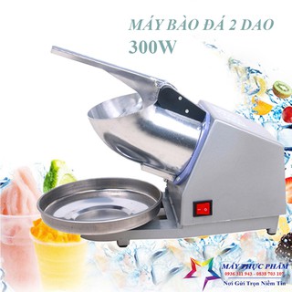 Máy bào đá tuyết 2 lưỡi - xay đá siêu tốc