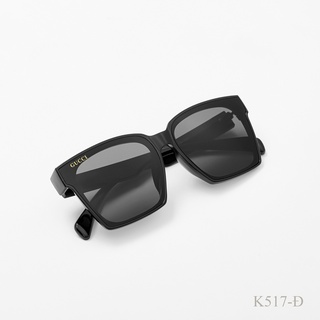 Kính mắtt nam nữ, kính râm đen Gucci thời trang cao cấp K517 shop888