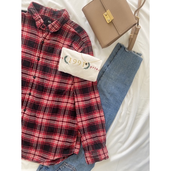 ÁO SƠ MI FLANNEL DÀI TAY MỸ AUTH 100%