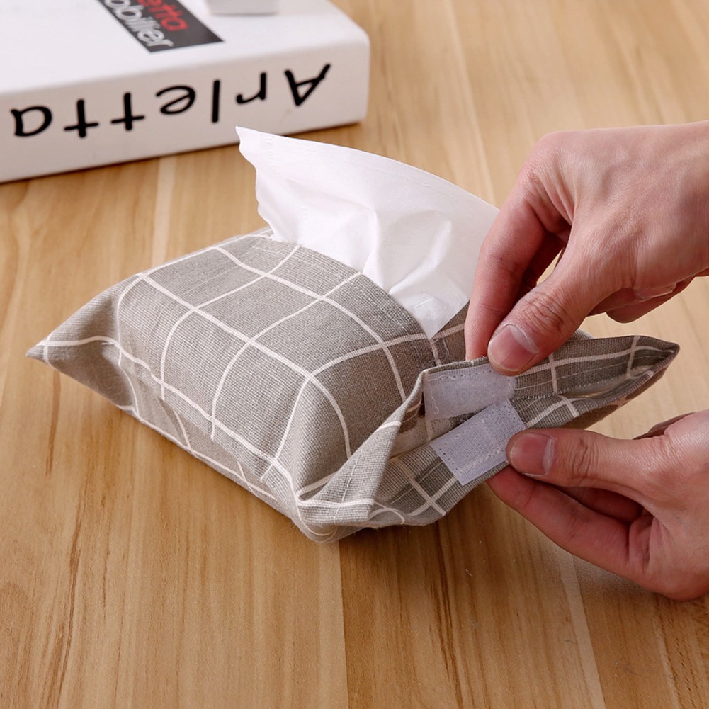 Túi đựng khăn giấy phong cách Nhật Bản tiện lợi