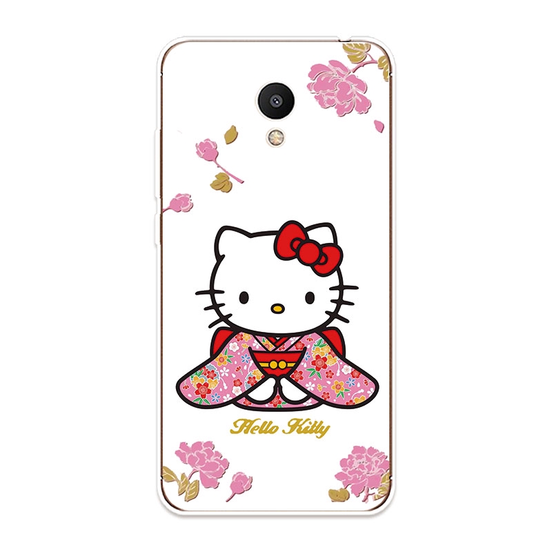 Ốp Lưng Meizu M3 M3S M5 M6 Note TPU mềm Case Hello Kitty