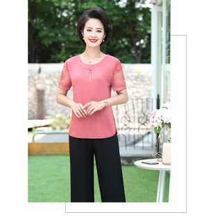 Bộ đồ mùa hè cho mẹ áo phông