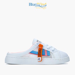 Giày Sục Nữ Giày Sneaker Đạp Gót Nữ Đế Cao Tôn Dáng BLUEWIND 68755