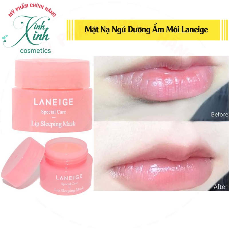 [Chính Hãng] Mặt Nạ Ngủ dưỡng ẩm Môi Laneige Lip Sleeping Mask 3g