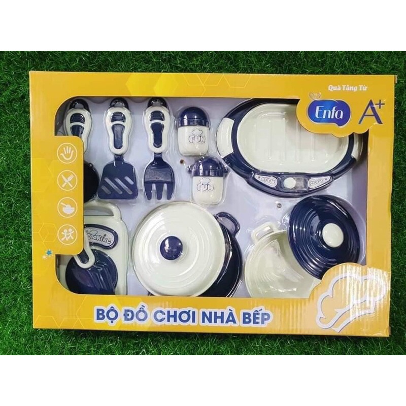 Bộ đồ chơi dụng cụ nhà bếp cho bé