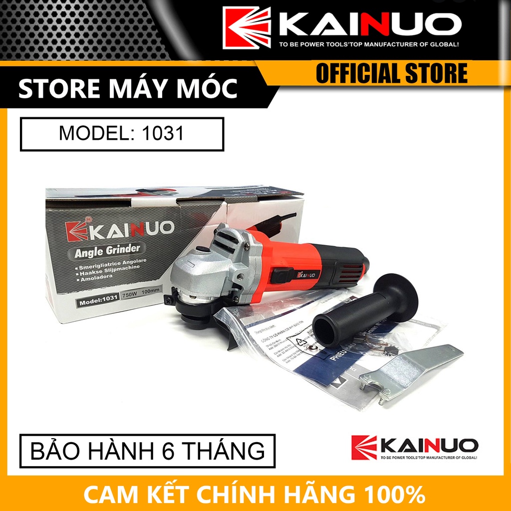 Máy mài Kainuo 1031 - 100mm 750w - HÀNG CHÍNH HÃNG