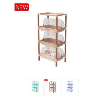 KỆ CHÉN MATSU CÓ NẮP ĐẬY 3 NGĂN CỠ LỚN