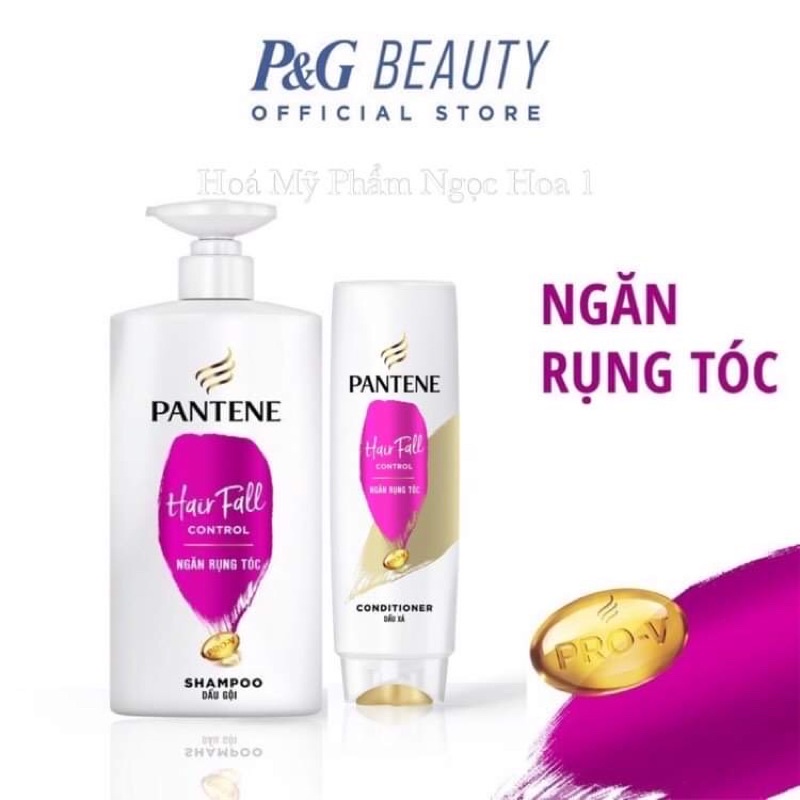 COMBO DẦU GỘI PANTENE 650g &amp; DẦU XẢ PANTENE 300g NGĂN RỤNG TÓC