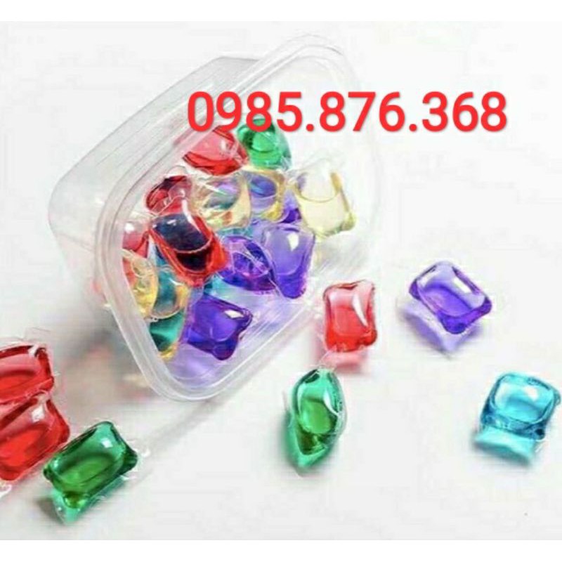 HỘP 50 VIÊN GIẶT XẢ QUẦN ÁO