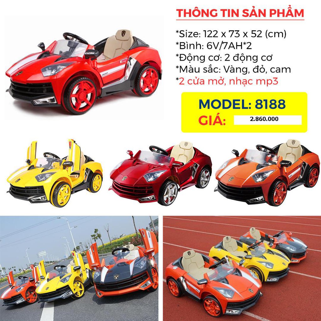 Xe hơi điện trẻ em 8188