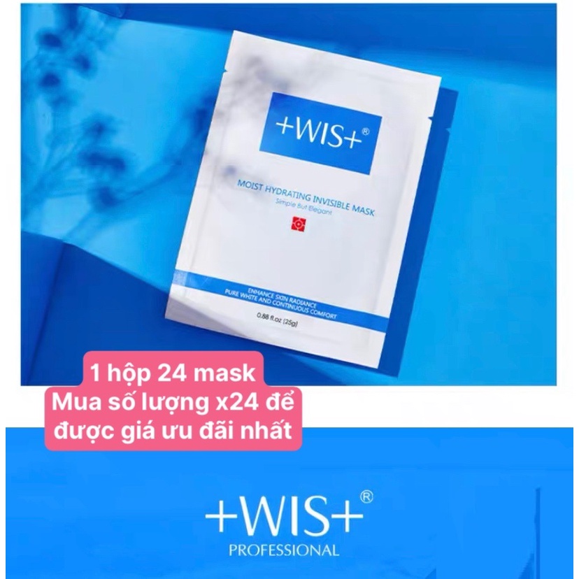 Mặt nạ Wis+ cấp ẩm cho da thường và da dầu mụn