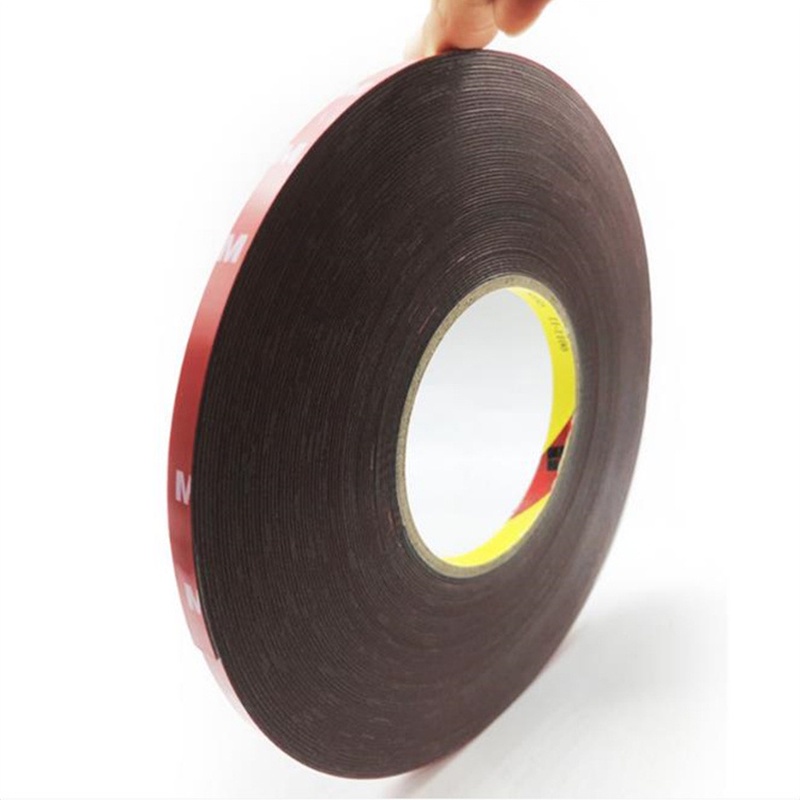 Cuộn băng keo xốp hai mặt siêu dính nhiều kích thước và đẹp mắt cho xe hơi 6/8/10/12/15/20MM JP2