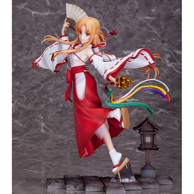 Mô hình chính hãng PVC Scale - Sword Art Online: Alicization - War of Underworld - Asuna - 1/7 - Miko Ver. (Wings Inc.)