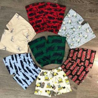 Combo 10c quần cotton bé trai bé gái