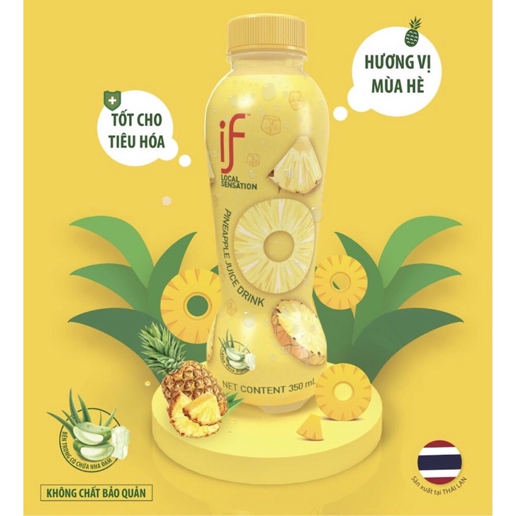 Nước ép trái cây nhập khẩu từ Thái Lan 350ml