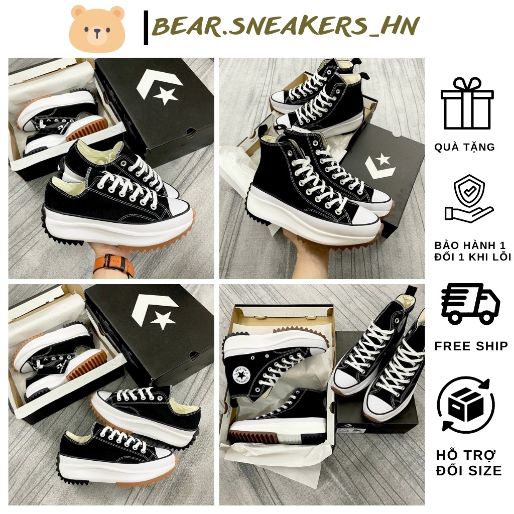 Giày Sneaker Thể Thao CV Run, Converse_Run Hike Hàng Quảng Châu,Vải 3 lớp, From cực đẹp, Full Box+ Phụ Kiện