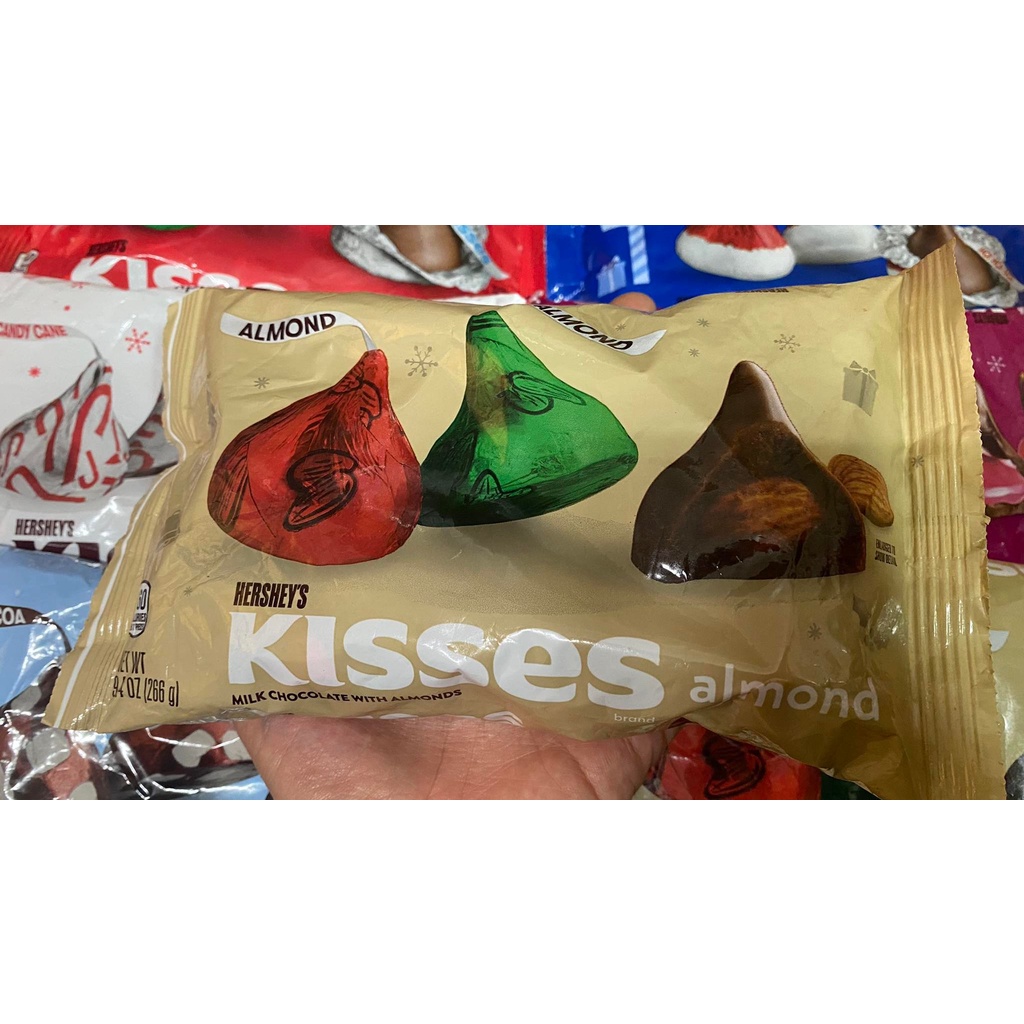 [Mã 154FMCGSALE giảm 8% đơn 500K] socola KISSES HERSHEY’S của Mỹ