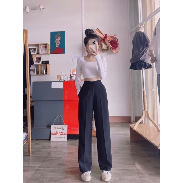 Tri ân 50% Quần ống rộng siêu hách dáng mã 110