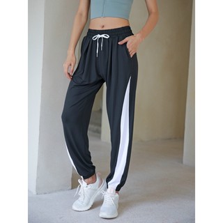 Quần Jogger Nữ Thể Thao, Quần Jogger thun Phối Sọc Trắng