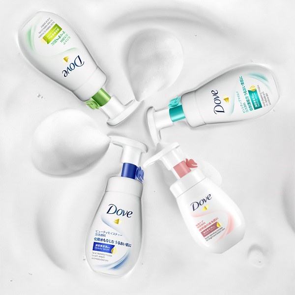 Sữa Rửa Mặt Dove 160ml Dạng Bọt Mịn Tinh Chất Serum Sạch Sâu Dưỡng Ẩm Dove Beauty Serum Facial Cleansing Mousse 160ml