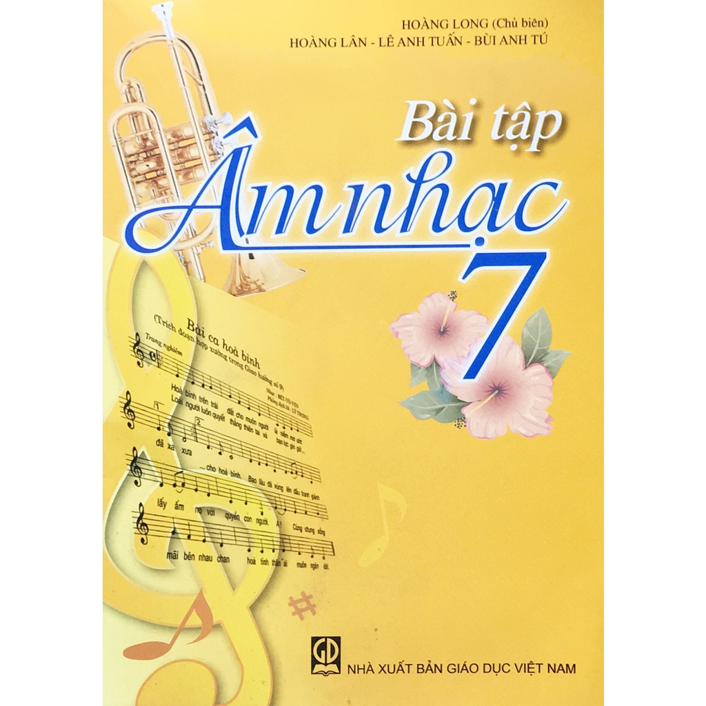 Sách - Bài tập âm nhạc 7
