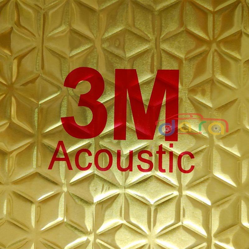 Combo 2 tấm cách âm 3M™ Acoustic 2 lớp cao su non dày 4mm