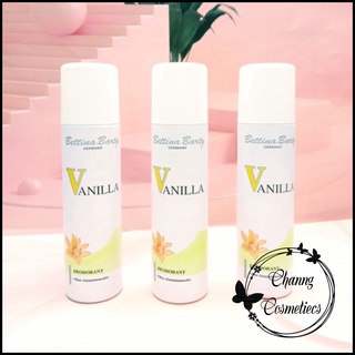 Xịt nước hoa toàn thân của Đức Bettina Barty Germany Vanilla