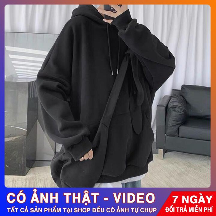 Áo Hoodie BASIC ❤️FREESHIP❤️ Áo Hoodie Trơn form rộng unisex nam nữ dày dặn cực ấm | BigBuy360 - bigbuy360.vn