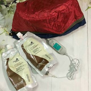 Ủ tóc colagen kèm mũ hấp tóc
