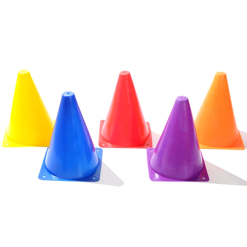 Aqtten 7" Marker Training Cones Sports Traffic Cones Safety Soccer Football Rugby Novelty