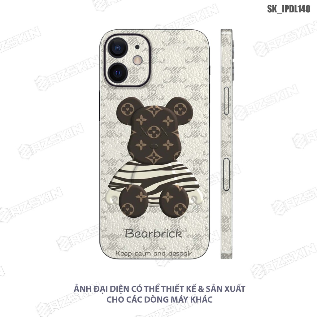 Miếng Dán Skin In Hình Full Lưng Viền Dành Cho IPhone 7 - 14 Pro Max |SK_IPDL140| Chất Liệu Chính Hãng, Bền màu, Dễ Dán