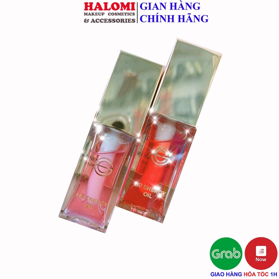 Son Bóng Lip Energy Oil Hàn Quốc 7ml gồm 2 màu chính hãng HALOMI