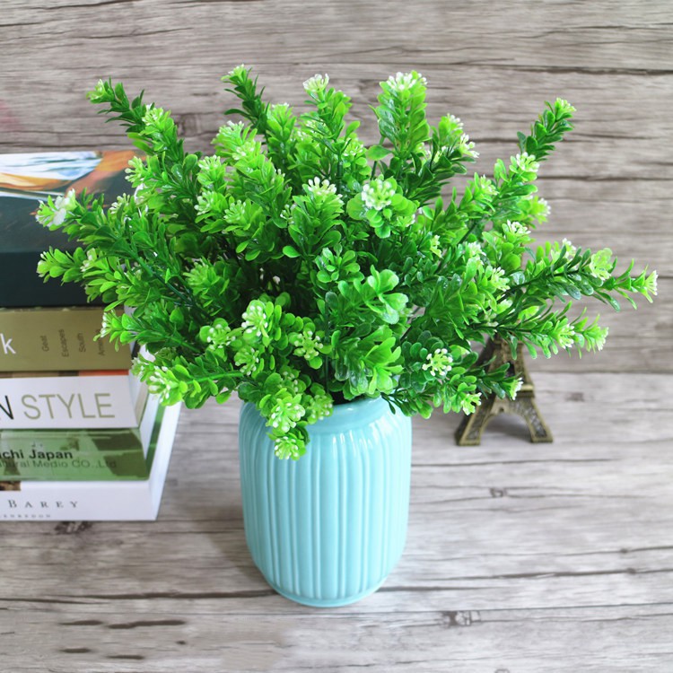 Cây giả - Cành Hoa Ngâu dài 30cm - Cành Điểm trang trí lọ hoa, hàng rào