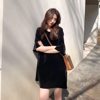 [ORDER] VÁY NHUNG BASIC SUÔNG