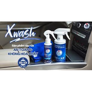 [CHÍNH HÃNG] XWash - Nước tẩy rửa, khử mùi nội thất ô tô KHÔNG HÓA CHẤT.