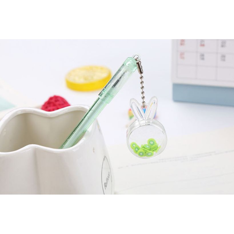 Bút Gel Nước Mực Đen Thỏ Xinh Nhiều Màu H76