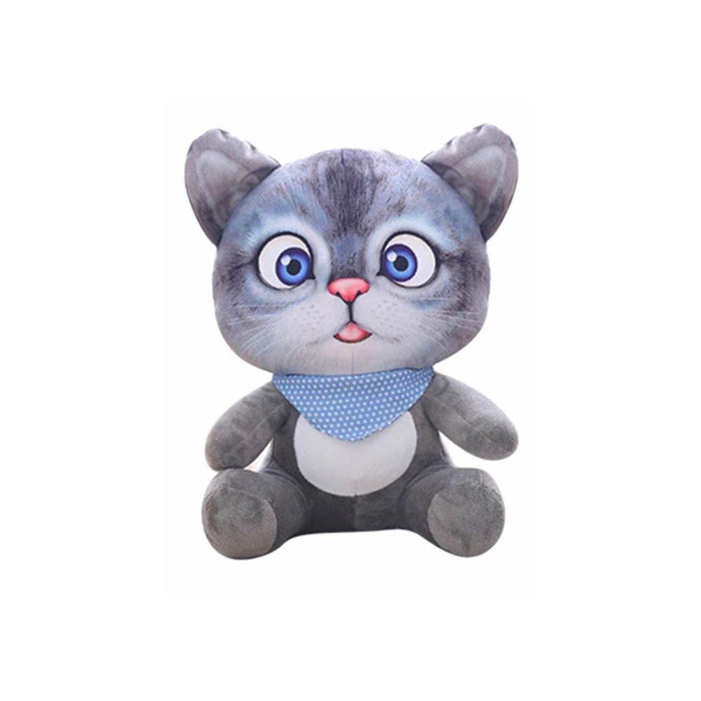 ANEMONE Thú Nhồi Bông Hình Chú Mèo 20cm Đáng Yêu Cho Bé