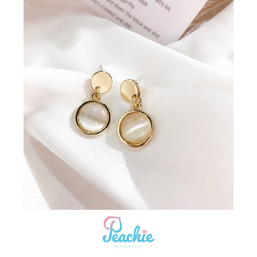 Khuyên tai bạc Peachie [CHÍNH HÃNG] mã 051